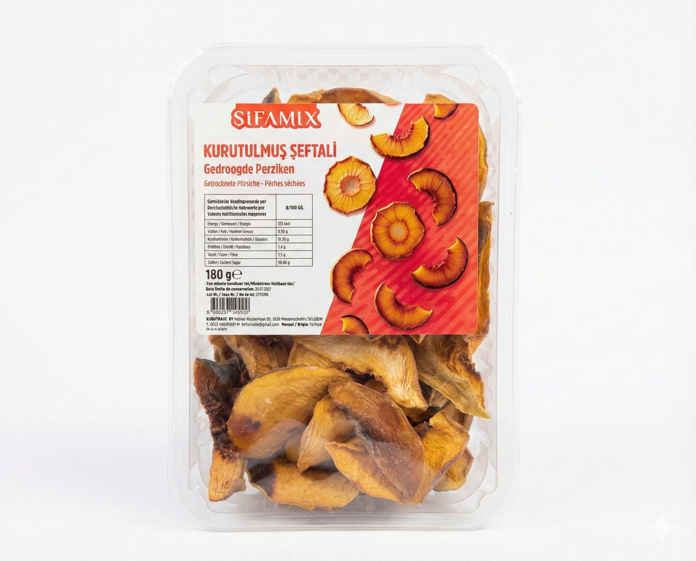 SifaMix Dried Peach Slices